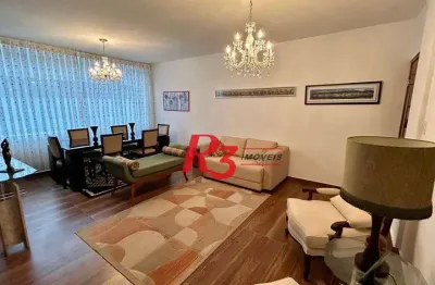 Apartamento com 1 dormitório para alugar, 70 m² por r$ 4.500,00/mês - pompéia - santos/sp
