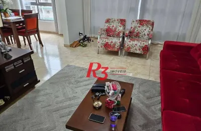 Apartamento com 4 dormitórios à venda, 137 m² por r$ 960.000,00 - boqueirão - santos/sp