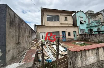 Terreno à venda, 475 m² por r$ 2.700.000,00 - vila matias - santos/sp