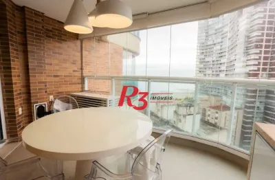 Viva a exclusividade: apartamento mobiliado de alto padrão com vista mar espera por você