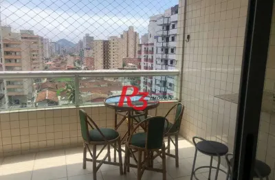 Apartamento com 2 dormitórios à venda, 80 m² por r$ 500.000,00 - tupi - praia grande/sp
