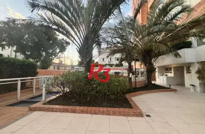 Apartamento com 2 dormitórios à venda, 66 m² por r$ 720.000,00 - macuco - santos/sp