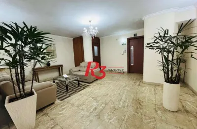Apartamento com 1 dormitório à venda, 45 m² por r$ 395.000,00 - gonzaga - santos/sp
