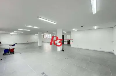Conjunto para alugar, 168 m² por r$ 8.000,00/mês - centro - santos/sp