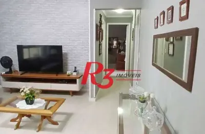 Apartamento com 3 dormitórios à venda, 160 m² por r$ 900.000,00 - aparecida - santos/sp