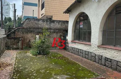 Casa com 3 dormitórios para alugar, 214 m² por r$ 10.000,00/mês - boqueirão - santos/sp