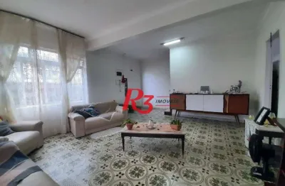 Sobrado com 3 dormitórios à venda, 126 m² por r$ 670.000,00 - marapé - santos/sp