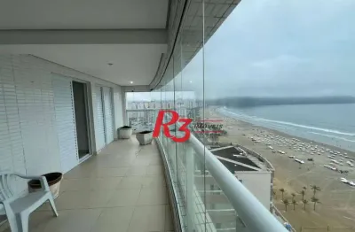 Apartamento com 3 dormitórios à venda, 111 m² por r$ 1.600.000,00 - boqueirão - praia grande/sp