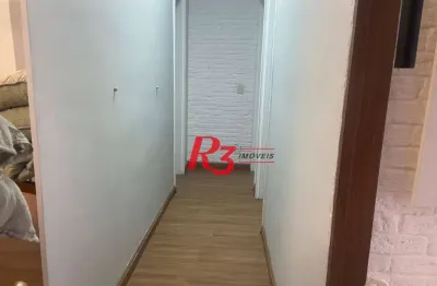 Apartamento com 2 dormitórios, 64 m² - venda por r$ 640.000,00 ou aluguel por r$ 4.530,00/mês - marapé - santos/sp