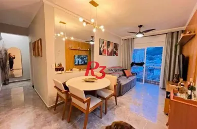 Apartamento à venda, 68 m² por r$ 545.000,00 - vila belmiro - santos/sp