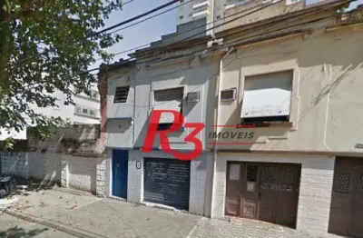 Terreno à venda, 200 m² por r$ 500.000,00 - vila mathias - santos/sp