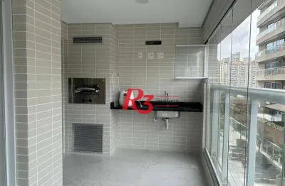 Apartamento à venda, 100 m² por r$ 1.727.000,00 - gonzaga - santos/sp