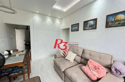 Apartamento à venda, 61 m² por r$ 750.000,00 - embaré - santos/sp