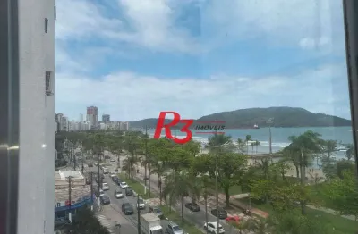 Apartamento com 2 dormitórios à venda, 53 m² por r$ 352.000,00 - embaré - santos/sp