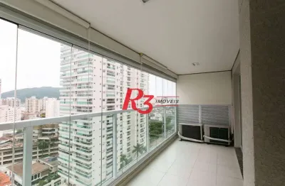 Apartamento com 1 dormitório para alugar, 53 m² por r$ 5.300,00/mês - ponta da praia - santos/sp