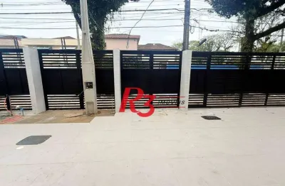 Village com 2 dormitórios à venda, 85 m² por r$ 735.000,00 - marapé - santos/sp