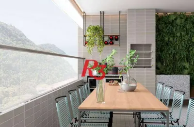 Apartamento com 2 dormitórios à venda, 92 m² por r$ 900.000,00 - canto do forte - praia grande/sp