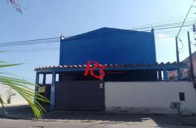 Galpão à venda, 1980 m² por r$ 1.000.000,00 - centro - são vicente/sp