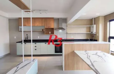 Apartamento para alugar, 65 m² por r$ 6.527,00/mês - ponta da praia - santos/sp
