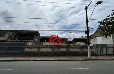Terreno à venda, 327 m² por r$ 2.250.000,00 - macuco - santos/sp