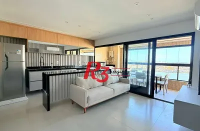 Apartamento com 2 dormitórios à venda, 65 m² por r$ 1.190.000,00 - ponta da praia - santos/sp