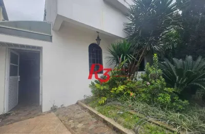 Sobrado com 5 dormitórios à venda, 340 m² por r$ 1.500.000,00 - aparecida - santos/sp
