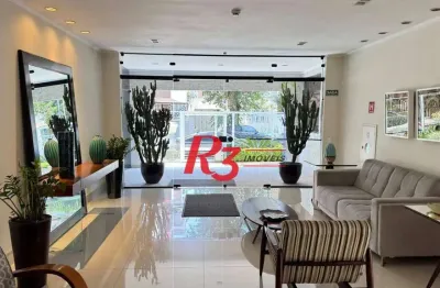 Apartamento com 4 dormitórios à venda, 151 m² por r$ 1.194.900,00 - boqueirão - santos/sp