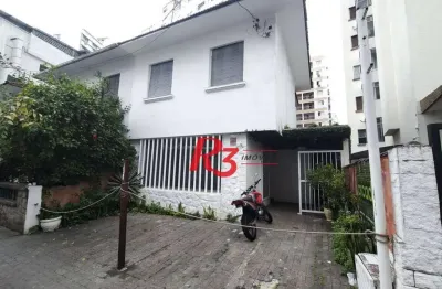 Sobrado com 3 dormitórios para alugar, 150 m² por r$ 6.000,00/mês - boqueirão - santos/sp