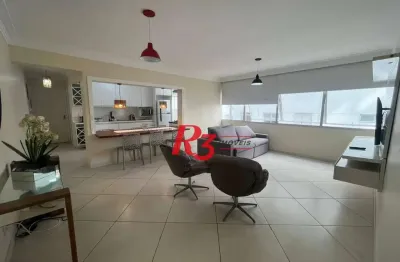 Apartamento à venda, 104 m² por r$ 620.000,00 - vila alzira - guarujá/sp