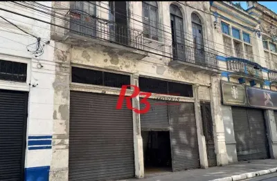 Barracão / Galpão / Depósito à venda na Rua General Câmara, 87, Centro, Santos