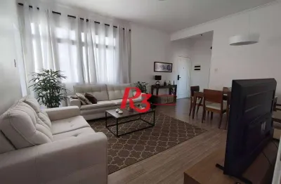 Apartamento com 3 dormitórios à venda, 102 m² por r$ 930.000,00 - gonzaga - santos/sp