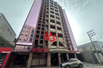 Sala, 53 m² - venda por r$ 300.000,00 ou aluguel por r$ 3.000,00/mês - vila nova - santos/sp