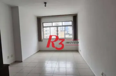 Apartamento com 3 dormitórios à venda, 107 m² por r$ 495.000,00 - boqueirão - santos/sp