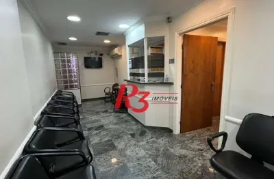 Sala para alugar, 81 m² por r$ 5.500,00/mês - encruzilhada - santos/sp