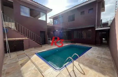 Casa com 4 dormitórios, 300 m² - venda por r$ 1.100.000,00 ou aluguel por r$ 6.717,52/mês - balneário cidade atlântica - guarujá/sp
