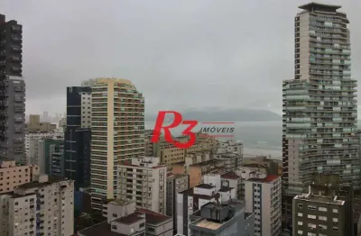 Apartamento com 3 dormitórios à venda, 136 m² por r$ 1.865.000,00 - pompéia - santos/sp