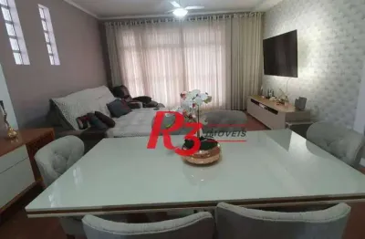 Casa com 3 dormitórios à venda, 149 m² por r$ 910.000,00 - vila belmiro - santos/sp