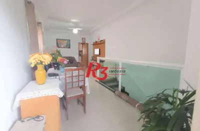 Casa com 3 dormitórios à venda, 105 m² por r$ 800.000,00 - vila belmiro - santos/sp