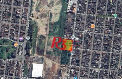 Terreno, 5000 m² - venda por r$ 7.500.000,00 ou aluguel por r$ 51.946,56/mês - parque são vicente - são vicente/sp