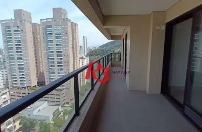 Apartamento com 2 dormitórios à venda, 75 m² por r$ 1.096.420,00 - josé menino - santos/sp