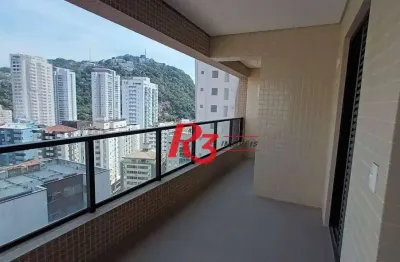 Apartamento com 2 dormitórios à venda, 75 m² por r$ 966.420,00 - josé menino - santos/sp