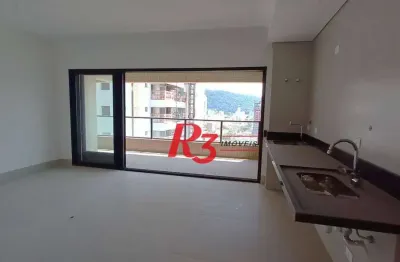 Apartamento com 2 dormitórios à venda, 75 m² por r$ 986.420,00 - josé menino - santos/sp