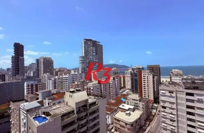 Apartamento com 1 dormitório à venda, 56 m² por r$ 629.000,00 - pompéia - santos/sp