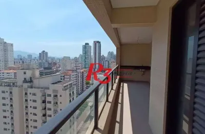Apartamento com 2 dormitórios à venda, 75 m² por r$ 996.420,00 - josé menino - santos/sp