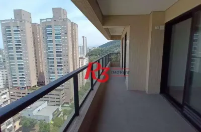 Apartamento com 2 dormitórios à venda, 75 m² por r$ 1.026.420,00 - josé menino - santos/sp