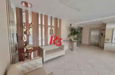 Apartamento com 3 dormitórios à venda, 77 m² por r$ 690.000,00 - ponta da praia - santos/sp