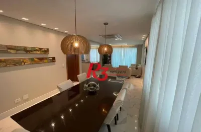 Sobrado, 334 m² - venda por R$ 2.350.000,00 ou aluguel por R$ 18.000,00/mês - Boqueirão - Santos/SP