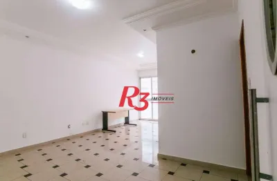 Apartamento com 3 dormitórios à venda, 134 m² por R$ 750.000,00 - Aparecida - Santos/SP