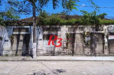 Terreno à venda, 518 m² por r$ 430.000,00 - catiapoã - são vicente/sp