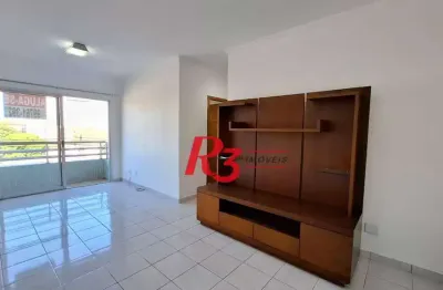 Apartamento para alugar, 64 m² por r$ 3.500,02/mês - encruzilhada - santos/sp